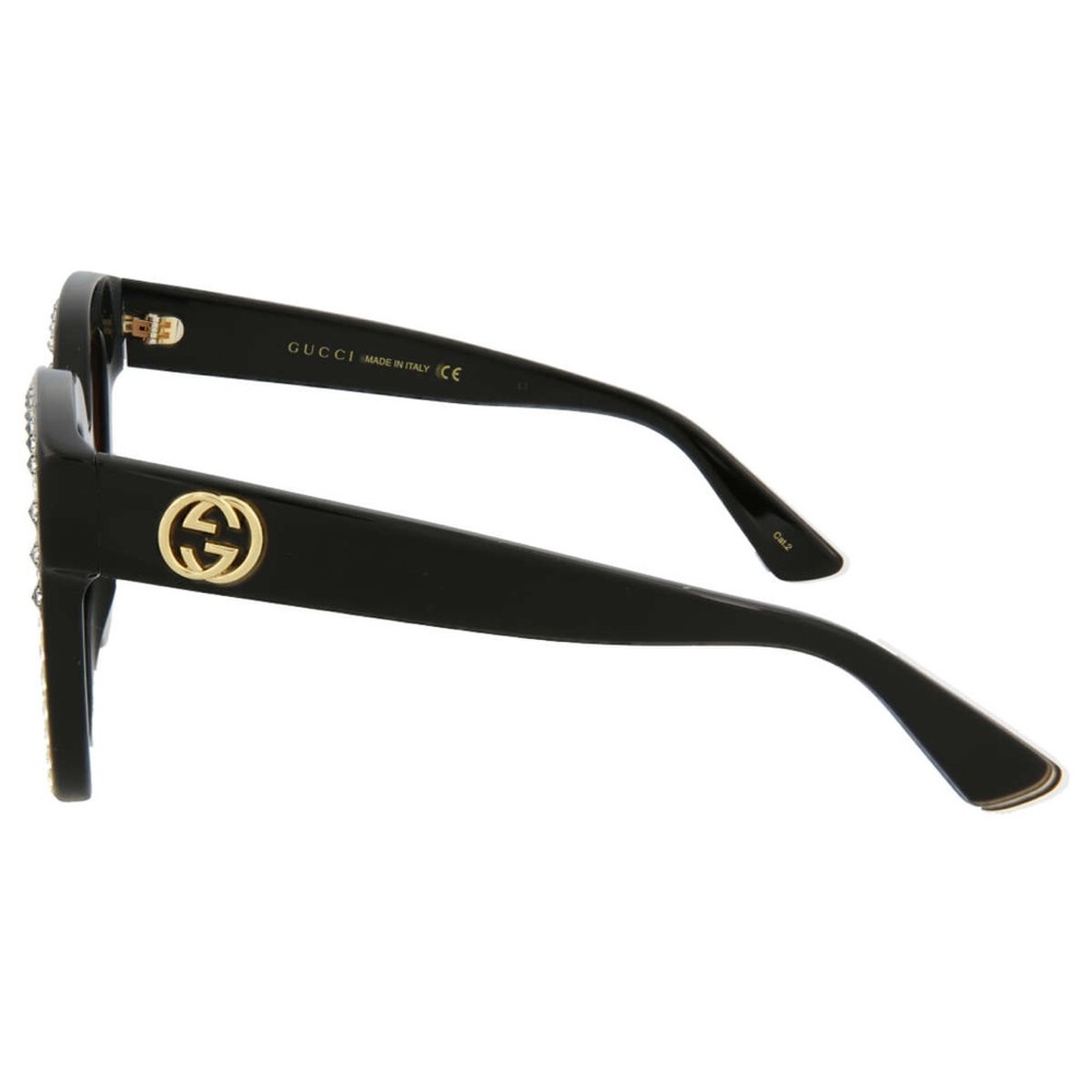 NEW GUCCI WOMEN’S SUNGLASSES GUCCI GG0116S 011 LIMITED EDITION EYEWEAR GUCCI - Picture 4 of 5